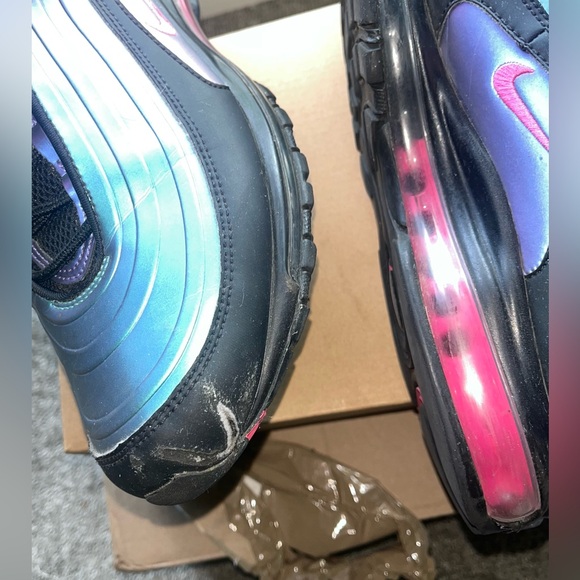 ✳️Nike Air Max ‘97 (Black/Fushia/Grey), Men’s Size 12 / Women’s Size 13.5✳️ - Picture 11 of 12